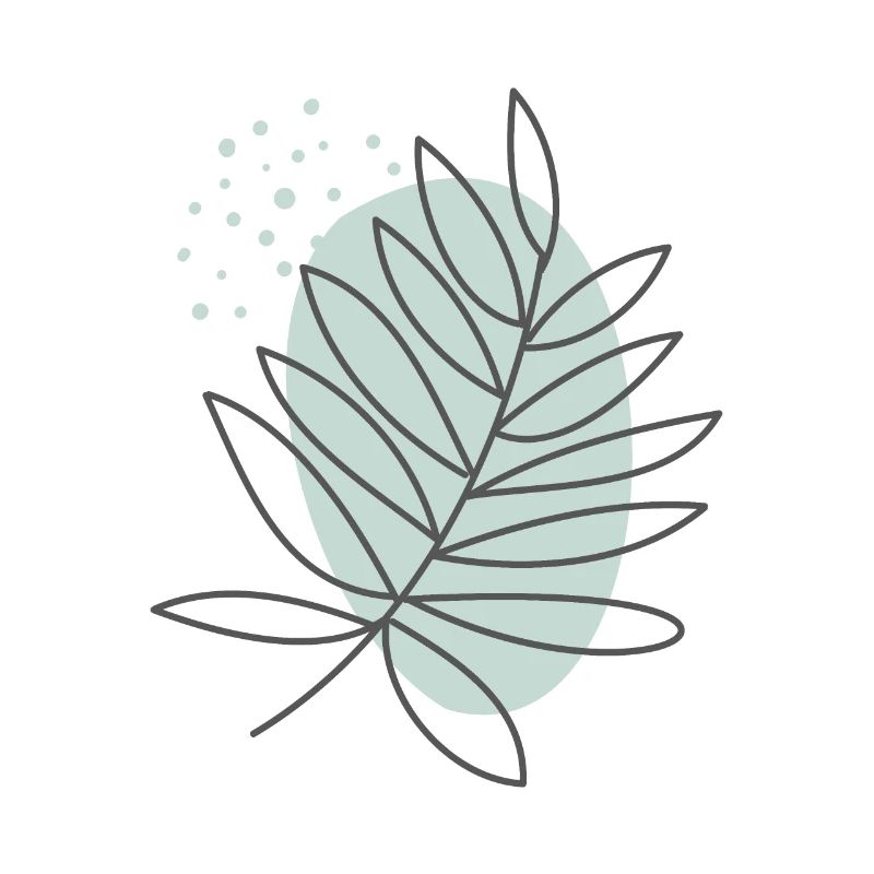 Handgezeichnete Blume 8