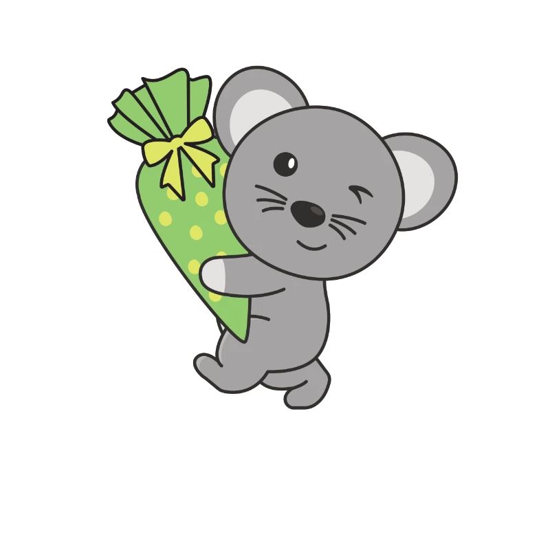 bye bye kindergarten hello school mouse