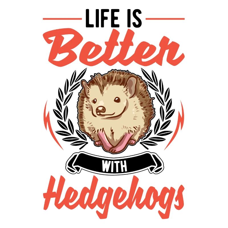 Life is better with a hedgehog