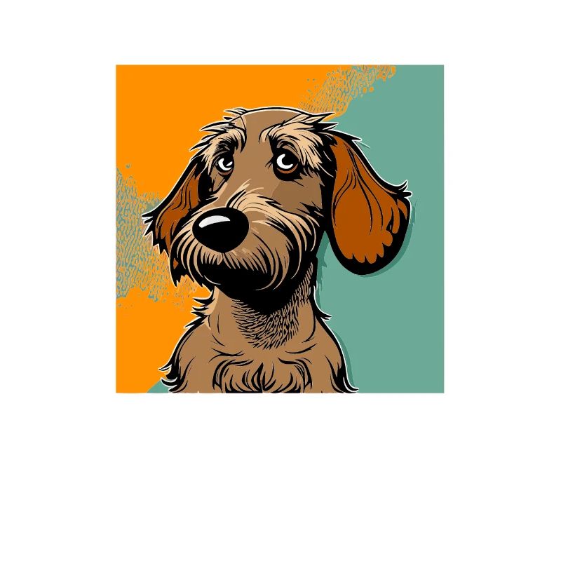 Hund im comic style