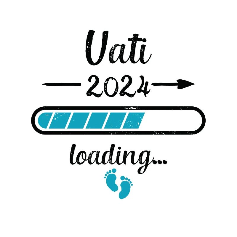 Vati 2024 Loading Schwangerschaft Papa Vater