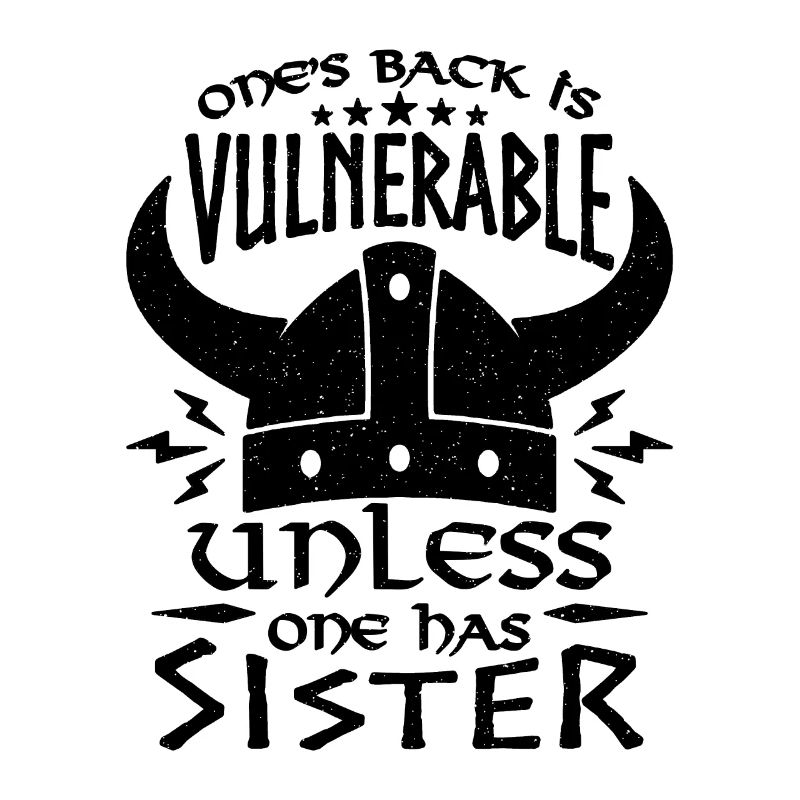 One's Back Is Vulnerable Valknut Mythology Lover