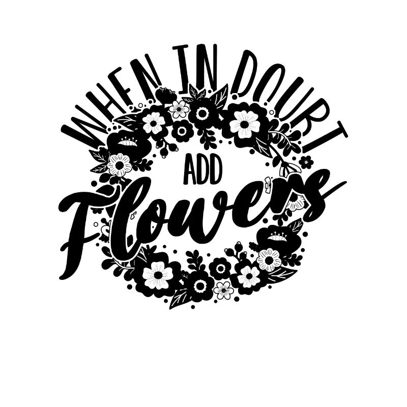 En cas de doute ajouter des fleurs fleuriste bouquet fleuristes