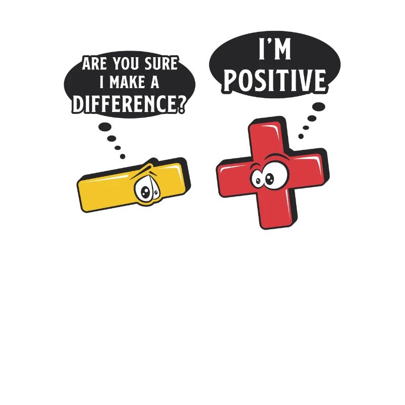 Minus and plus signs, math word game