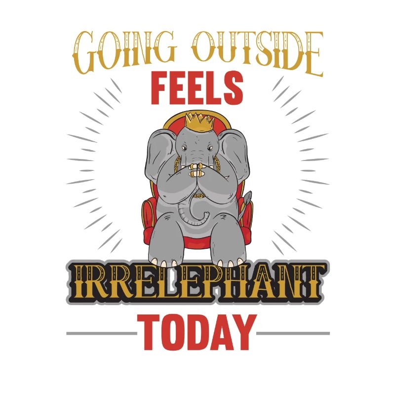 Going outside today feels lazy