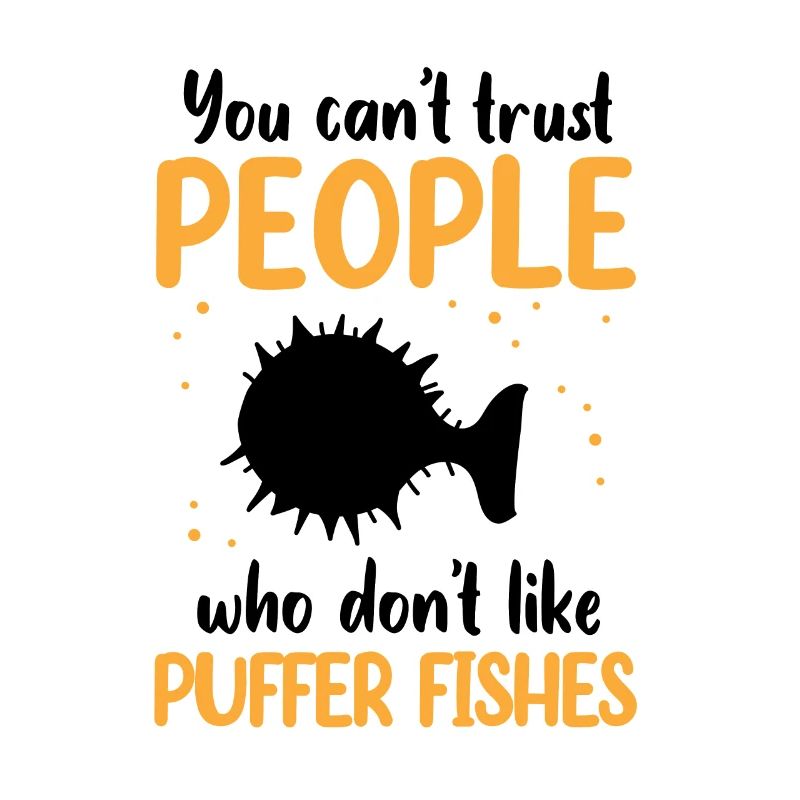 Puffer fish do not trust giant puffer fish