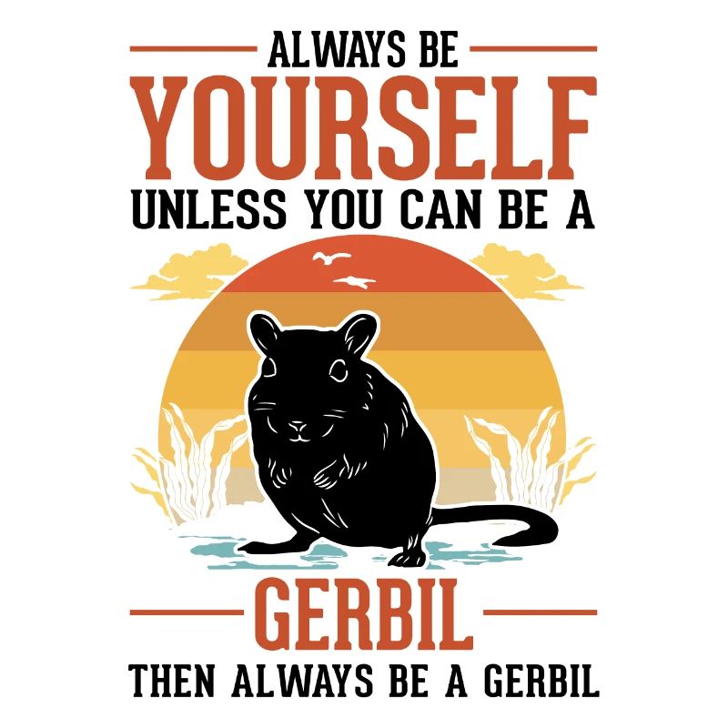 Gerbille Cadeau Rat de course Gerbille
