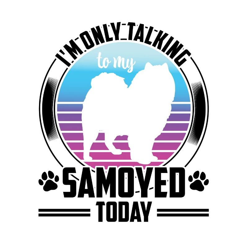 Talk only to Samoyed Samoyed Spitz