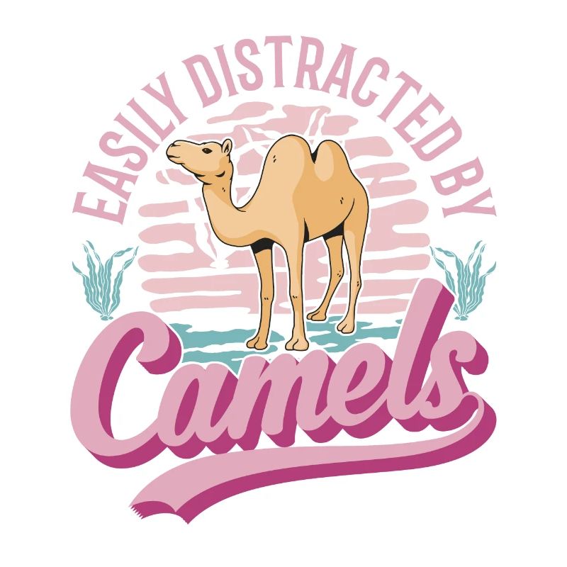 Facilement distrait par les chameaux Big Camel Camel