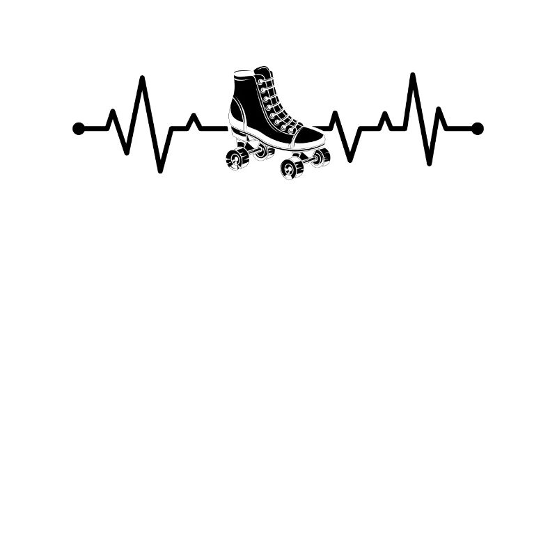 Roller Skating Heartbeat Roller Skates