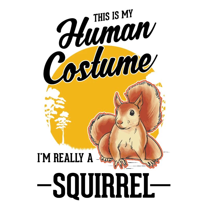 Squirrel Human Costume Halloween