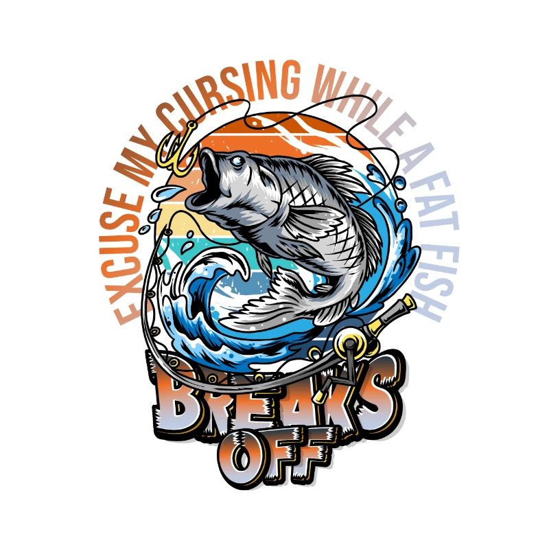 Excuse My Language While A Big Fish Break Off