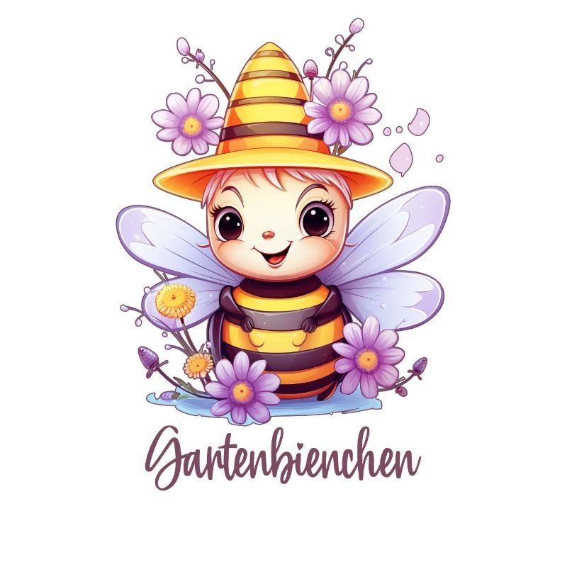 Gartenbienchen Garten Gärtnerin Biene Geschenk