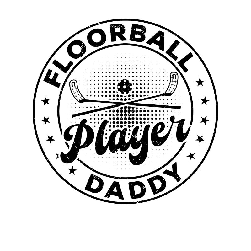 Floorball Player Daddy