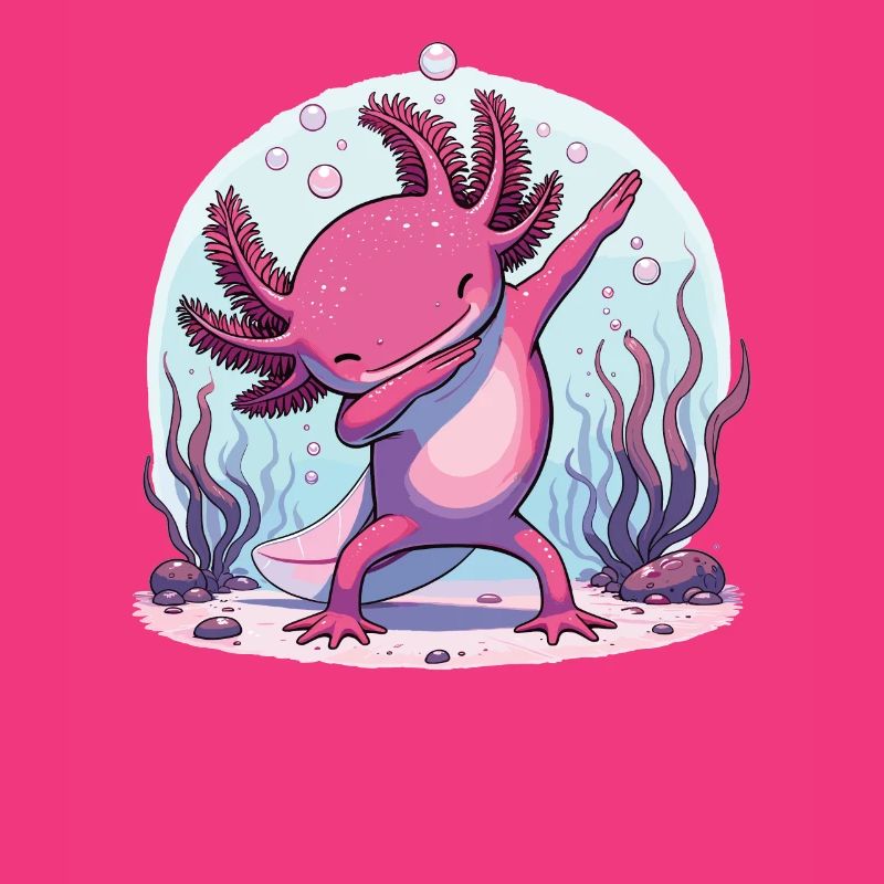 Dab Axolotl Dabbing pour les amateurs d’axolotls