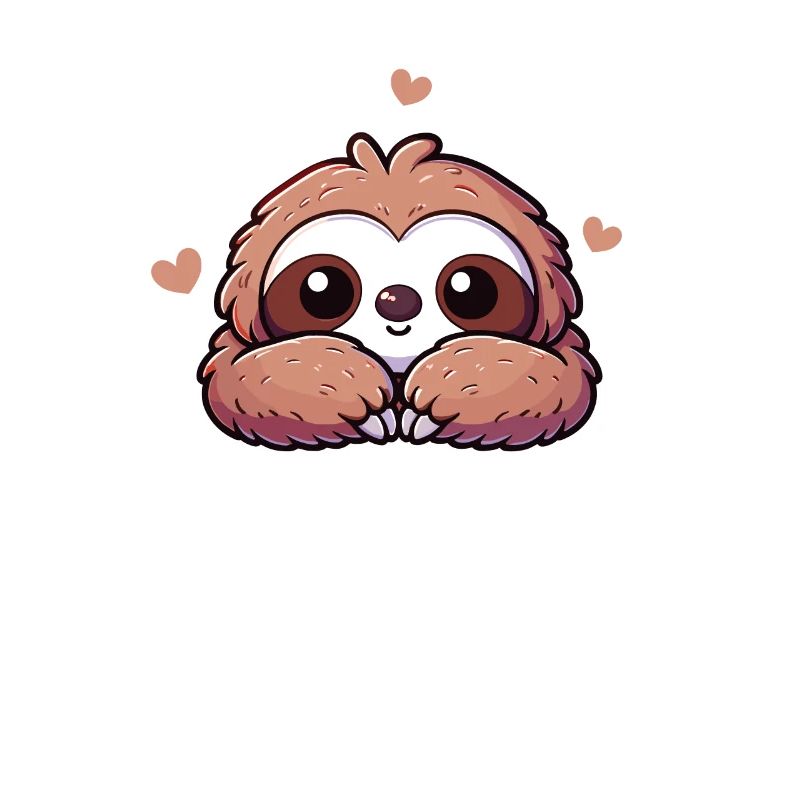 Kawaii Sloth Cute Pattern