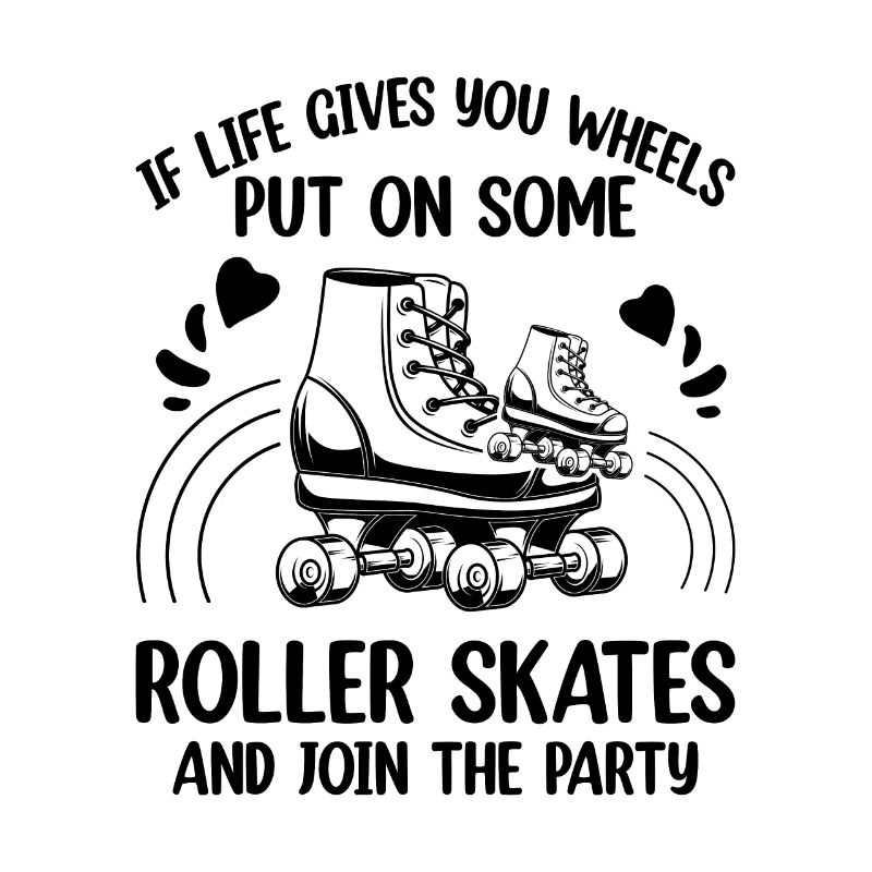 Funny Roller Skating Saying Roller Skater