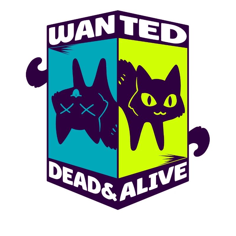 Physics Quantum Nerd Dead Alive Schrödinger's Cat