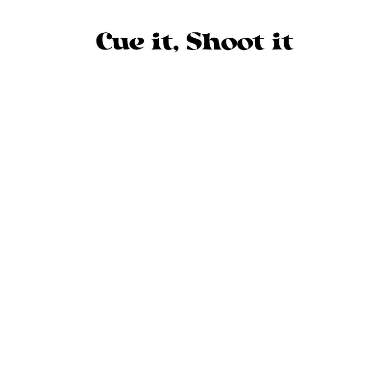 Billard - Cue it, Shoot it