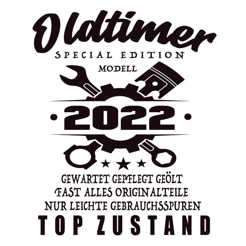 Oldtimer Special Edition Modell 2022 Geburtstag