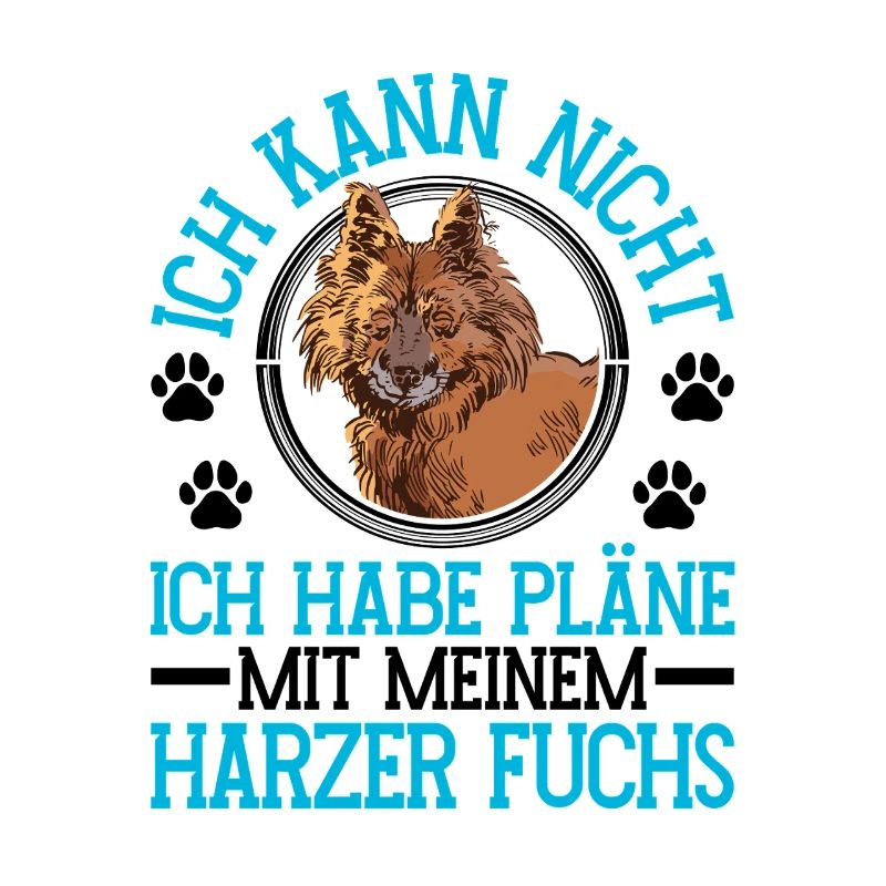 Harz Fox Plans with Old German Herding Dog