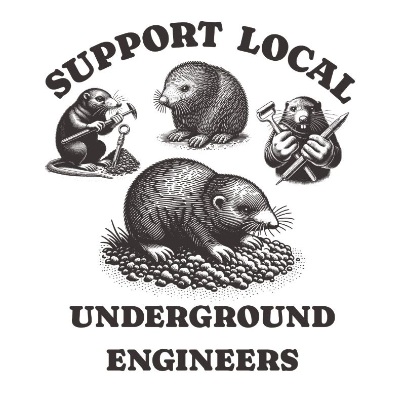 Mole Love Support Local underground engineers