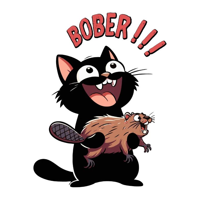 Hyper-Katze ruft „Bober!!!“ – Tierischer Ausraster