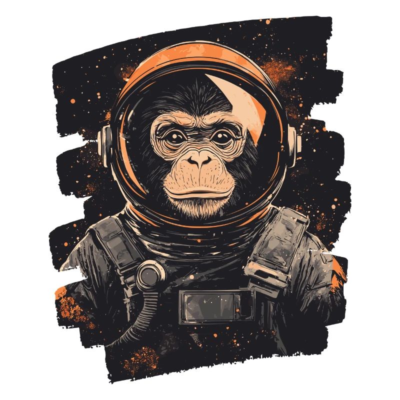 Monkey Astronaut