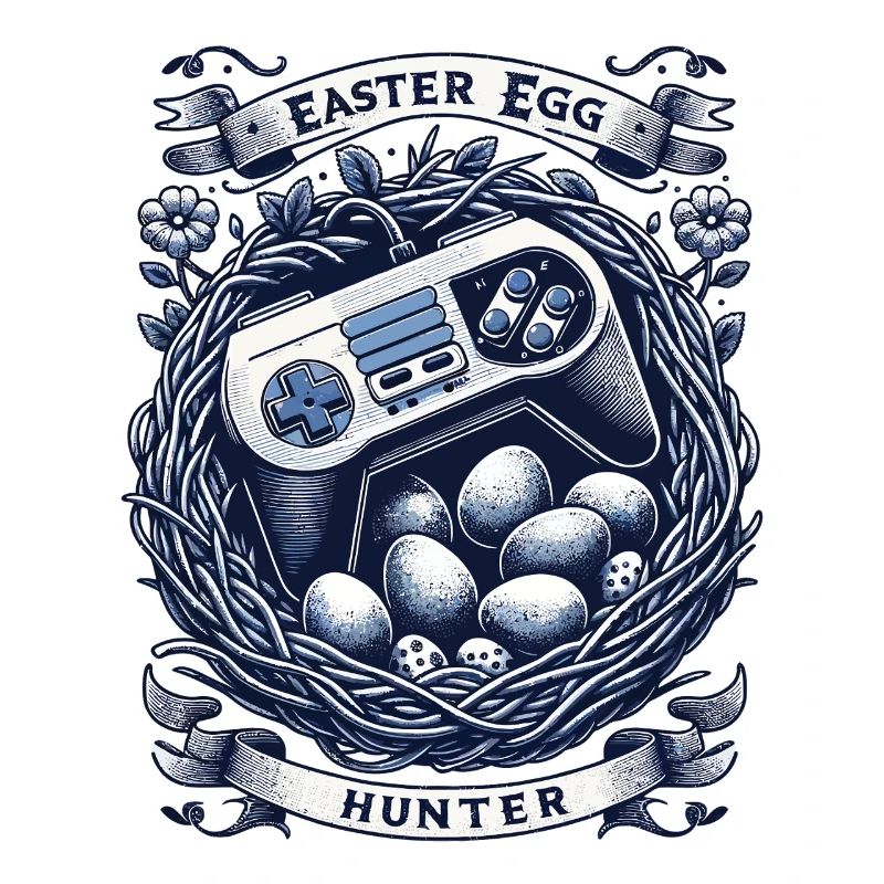 Easter Egg Hunter Gaming Retro Controller