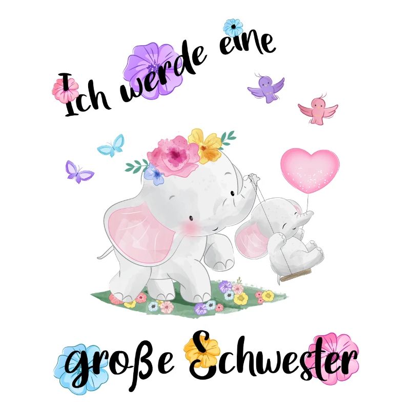 Nachwuchs Verkünden Ich Werde Große Schwester 2026