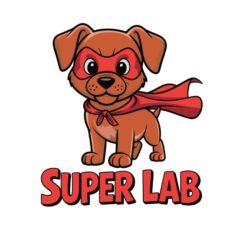 Super Lab – Labrador Welpe als Held