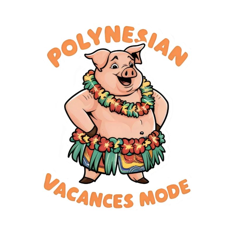Polynesisch Urlaub Mode Exotisch Tropisch Stil