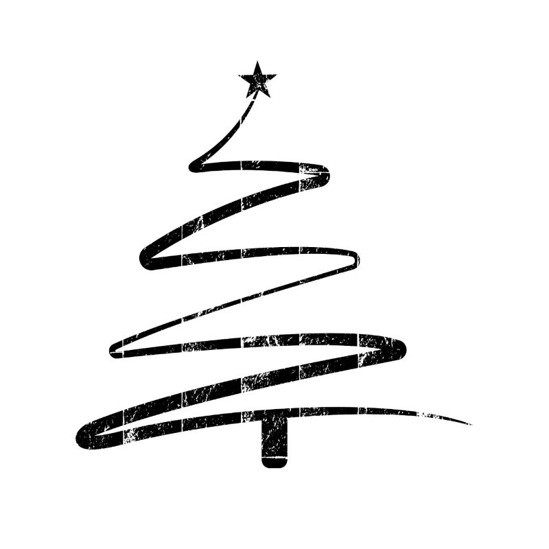 Christmas tree Merry Christmas