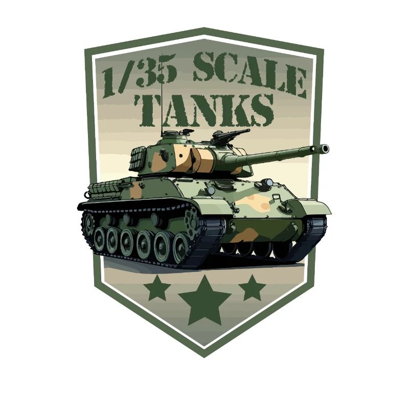 Panzer im Maßstab 1:35 Patch Schild