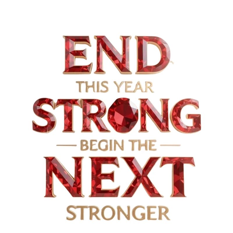 End Strong, Begin Stronger