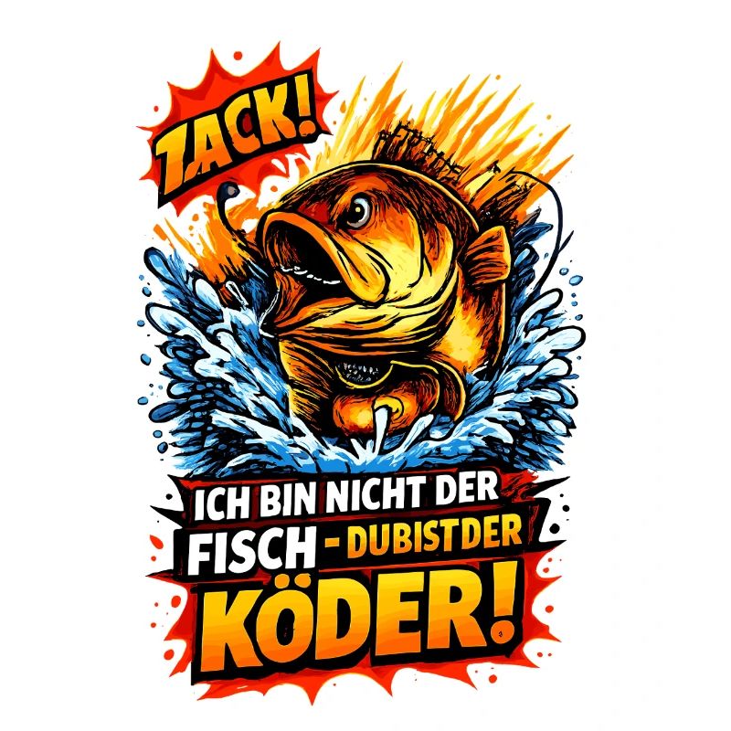 Zack! Ich bin nicht der Fisch – Köder!