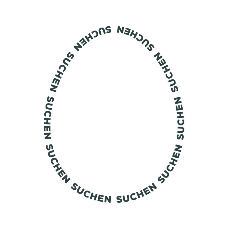 Happy Easter - Easter Egg Search - Typography