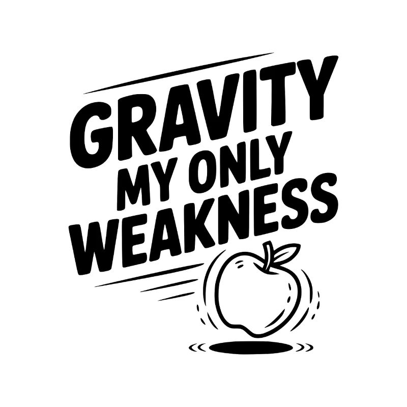 Gravity My Only Weakness