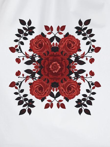 Rote Rosen Symmetrie Muster