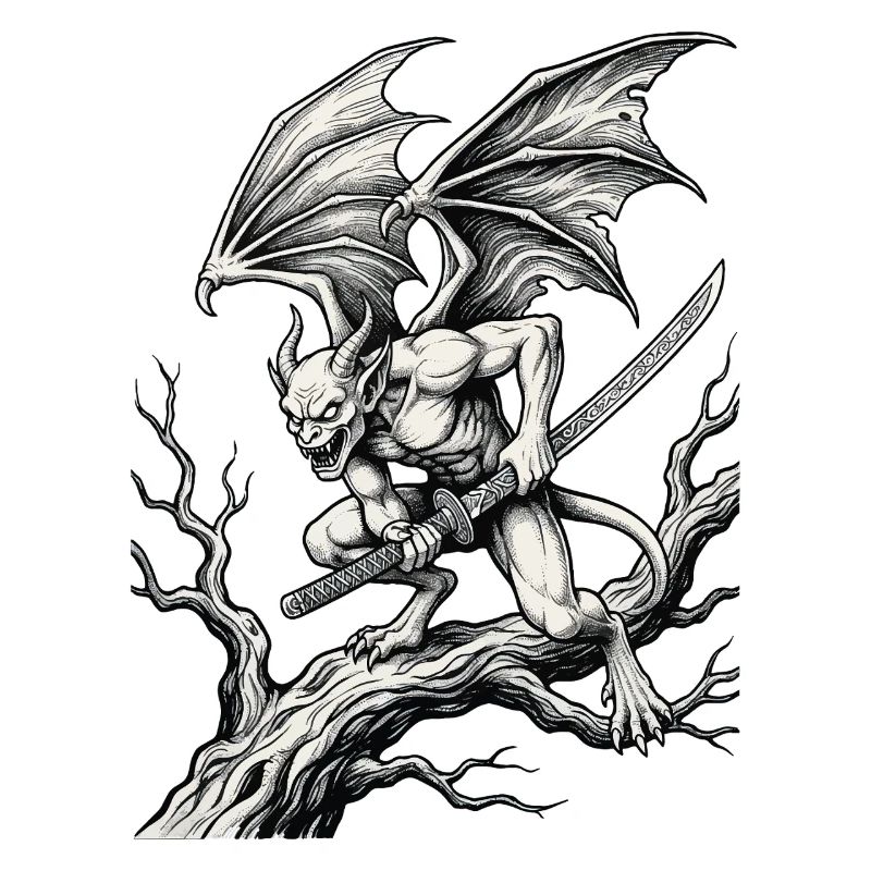 Gargoyle Sword
