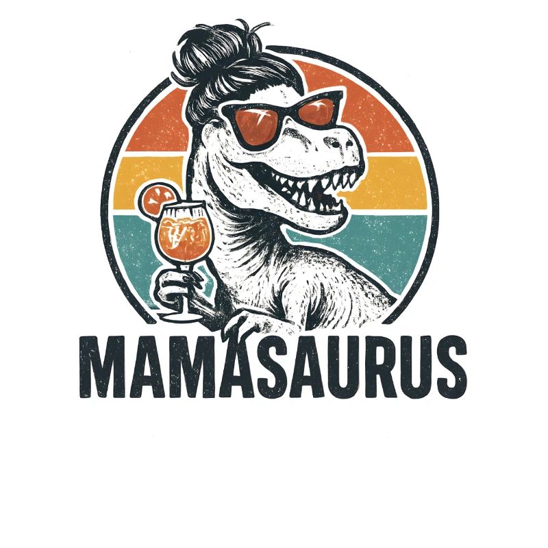 Mamasaurus Mama Mutter Geschenkidee Humor Lustig