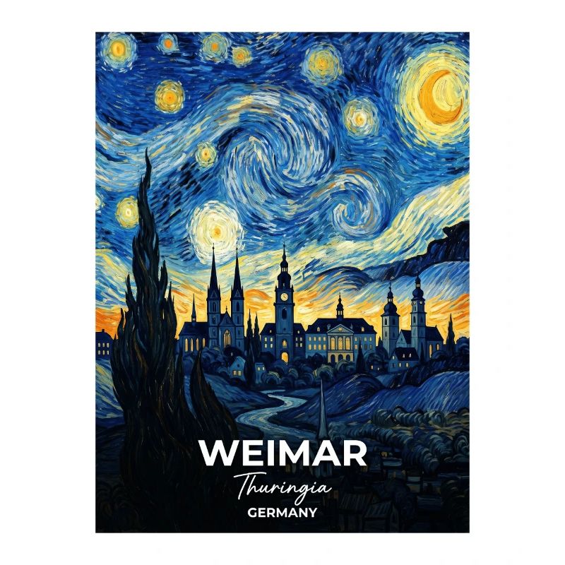 Weimar Germany City View