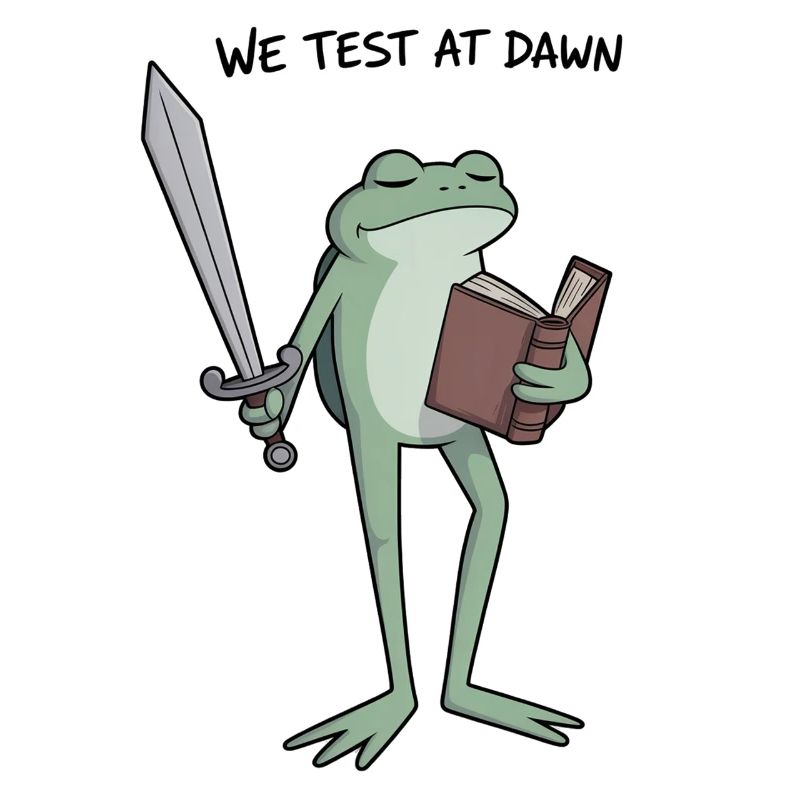 Grenouille Ranger de l’Aube : Épée et Tome