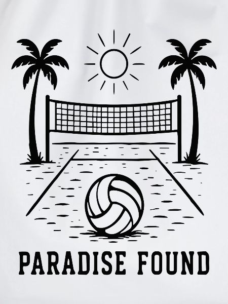Paradise Found Beach Volleyball Sommer Paradies