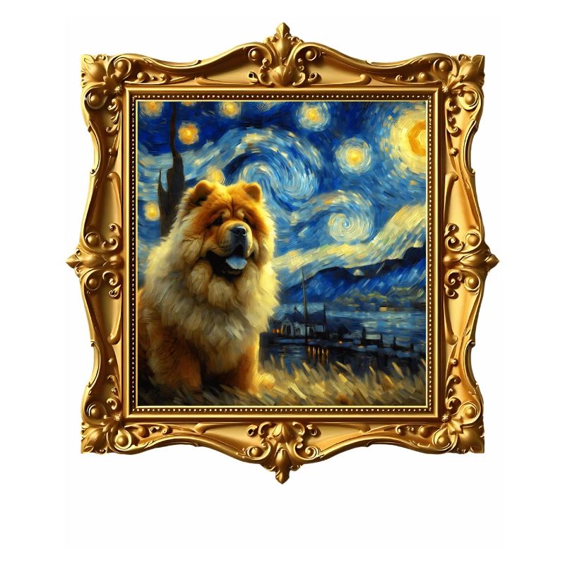 Chowchow Starry Night
