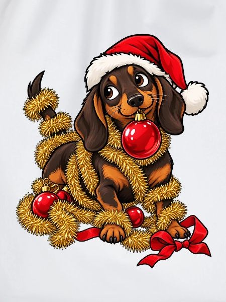 Weihnachten Dackel Hund Geschenkidee