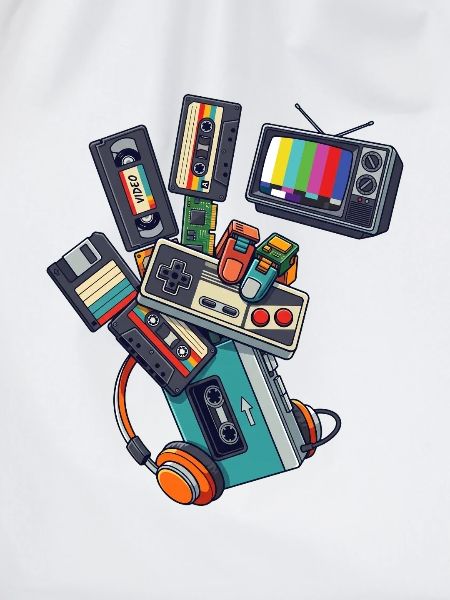 80er 90er Retro Technik & Gaming
