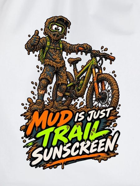 Schlamm ist Trail-Sonnencreme