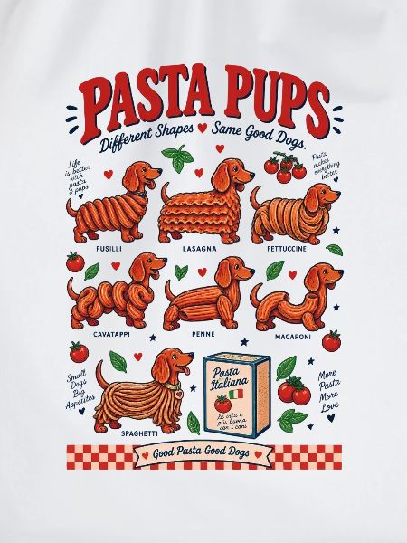 Pasta Pups Dachshund 