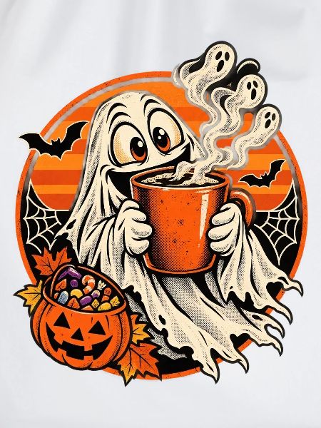 Geist mit Kürbiskaffee